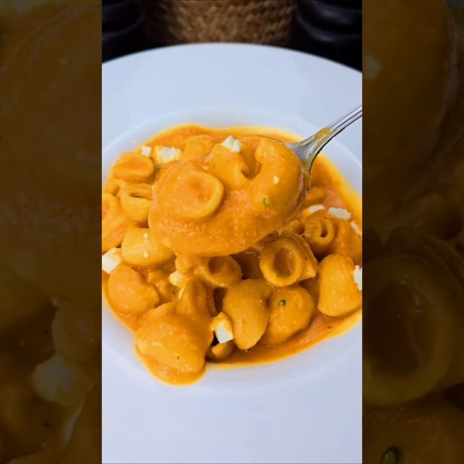 Pâtes à la butternut rôtie : la recette au four