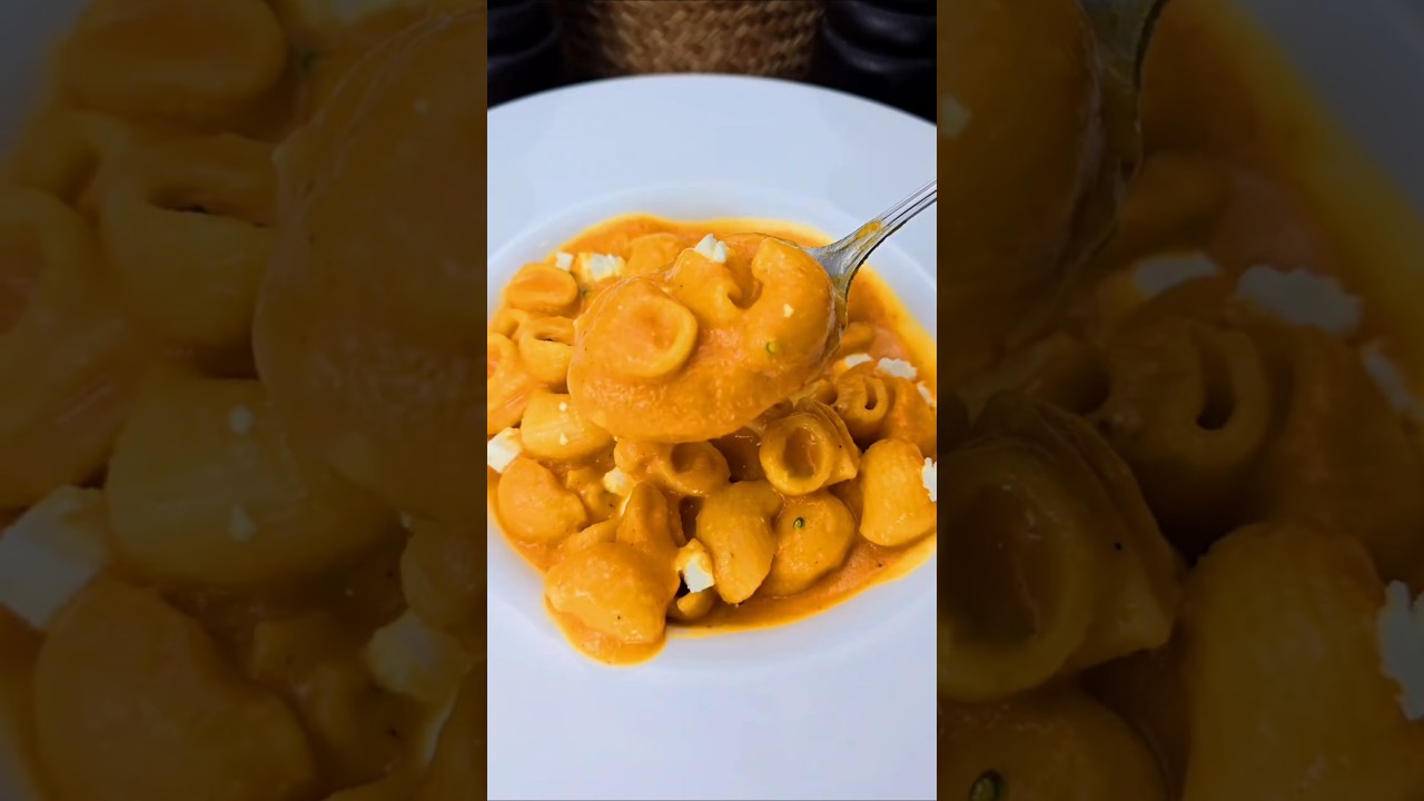 Pâtes à la butternut rôtie : la recette au four
