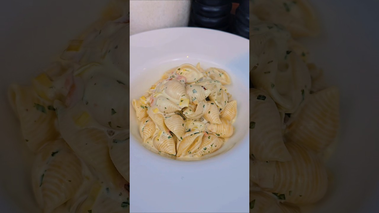Pâtes au saumon et poireaux : la recette crémeuse