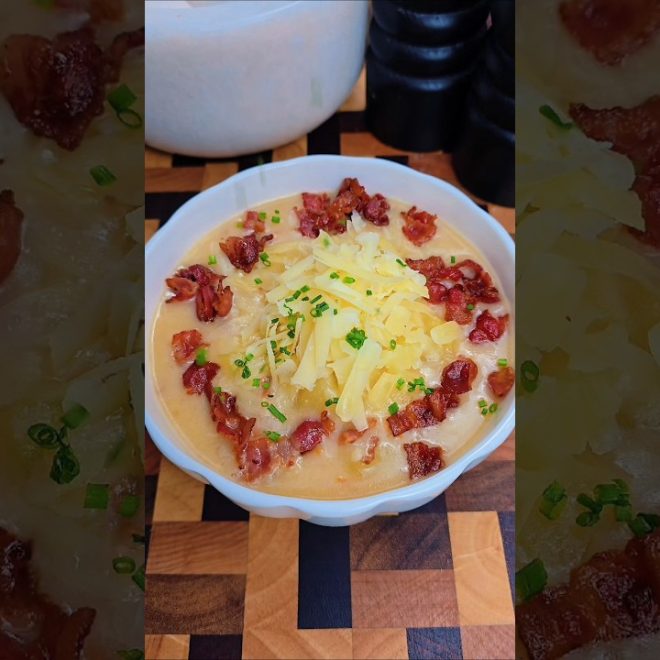 Soupe de pomme de terre allemande (kartoffelsuppe)
