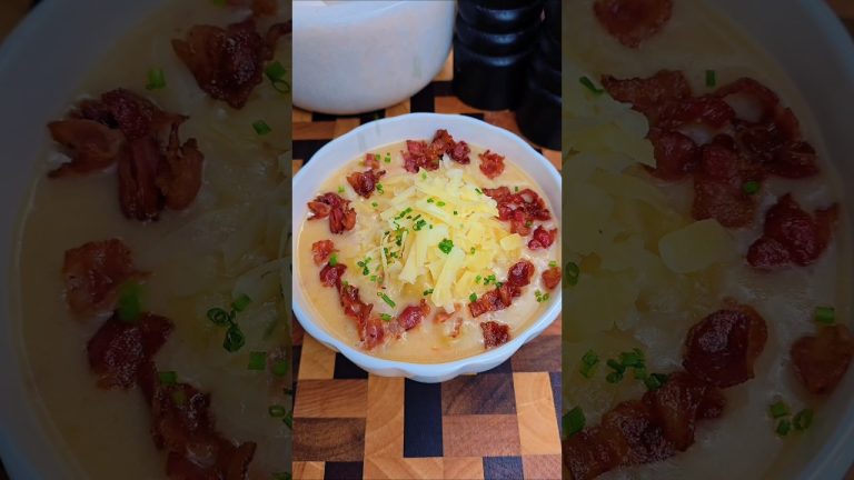 Soupe de pomme de terre allemande (kartoffelsuppe)