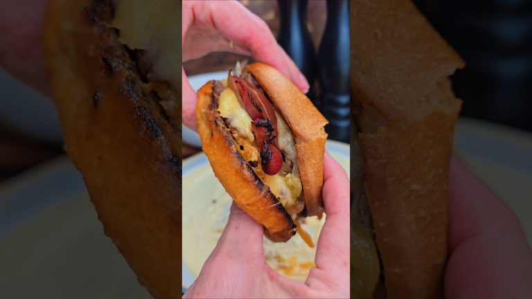 Smash burger maison à la sauce fromagère
