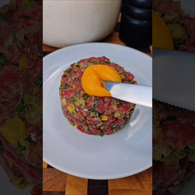 Steak tartare de bœuf