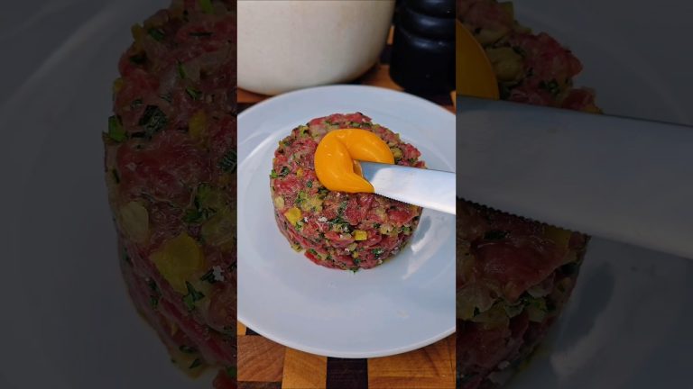 Steak tartare de bœuf
