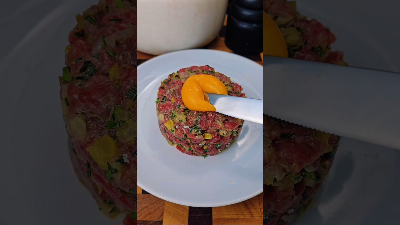 Steak tartare de bœuf