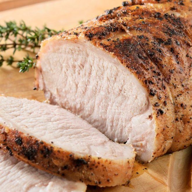 Temps de cuisson d’un rôti de porc au four 1 kg