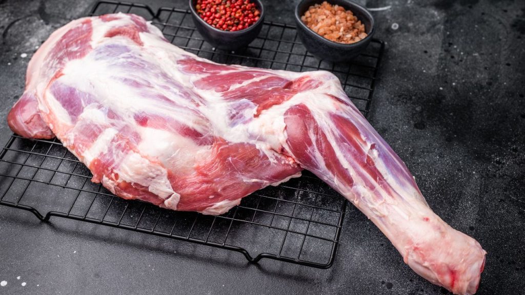 image temps de cuisson d’une épaule d’agneau de 1 kg