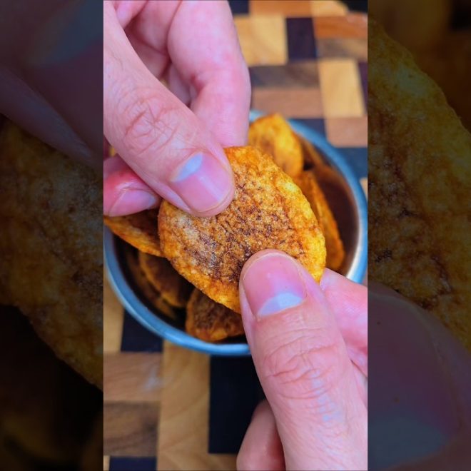 Chips maison au micro-ondes : la recette sans friture