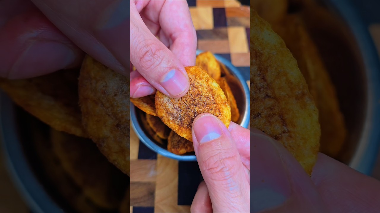 Chips maison au micro-ondes : la recette sans friture