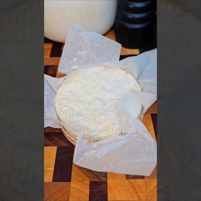 Pâtes au camembert et chorizo