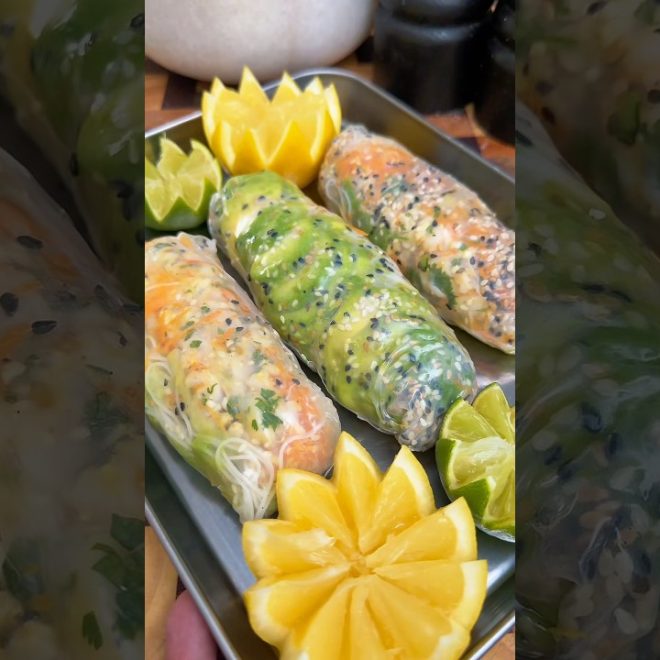 Rouleaux de printemps aux crevettes