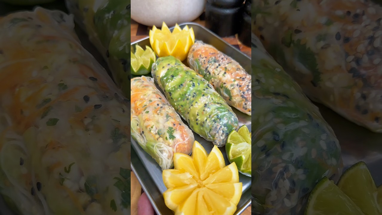 Rouleaux de printemps aux crevettes