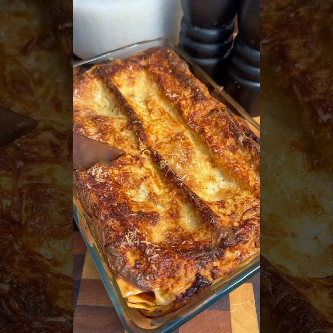 Lasagnes à la bolognaise : la “VRAIE”