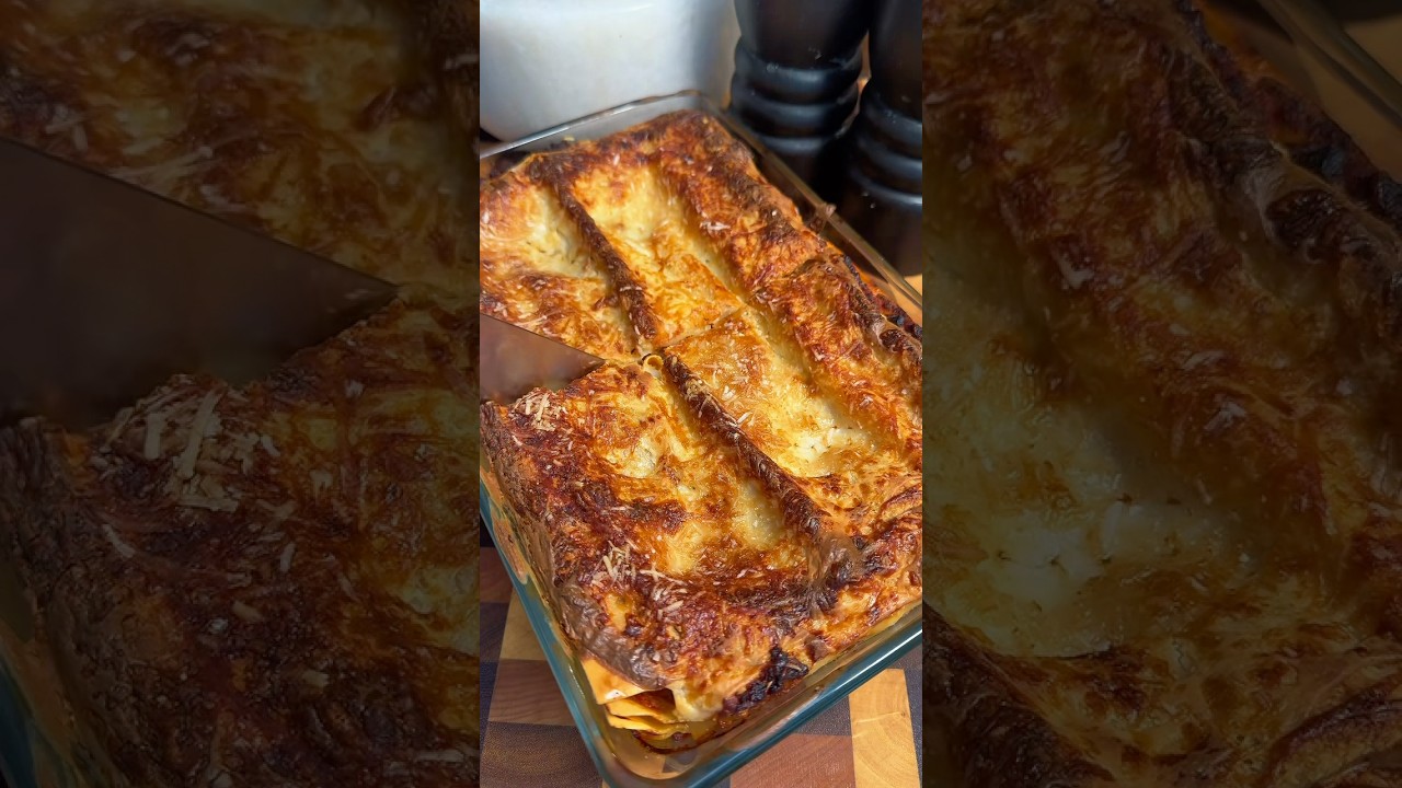 Lasagnes à la bolognaise : la “VRAIE”
