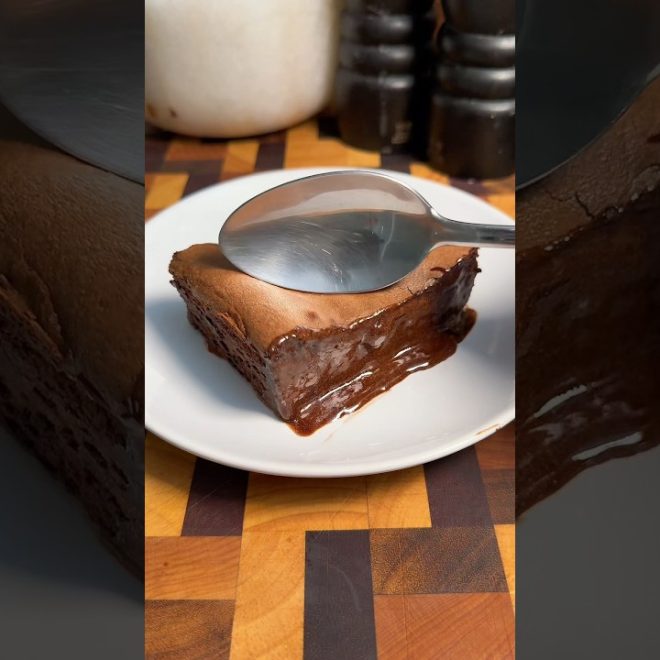 Fondant au chocolat (cuisson en deux temps)