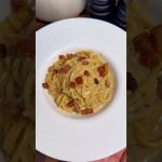 Pâtes à la carbonara : la vraie