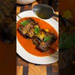 Brochettes d’aubergine façon kefta
